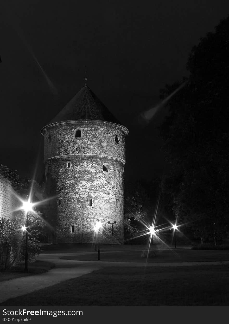 Tallinn In The Night.