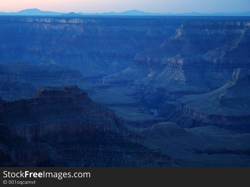 Blue Dawn Grand Canyon