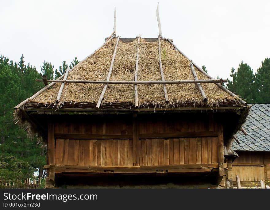 Shed where our natives lived. Shed where our natives lived