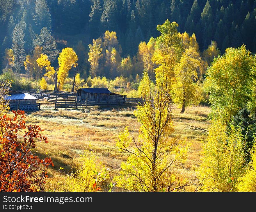 Colorado farm house