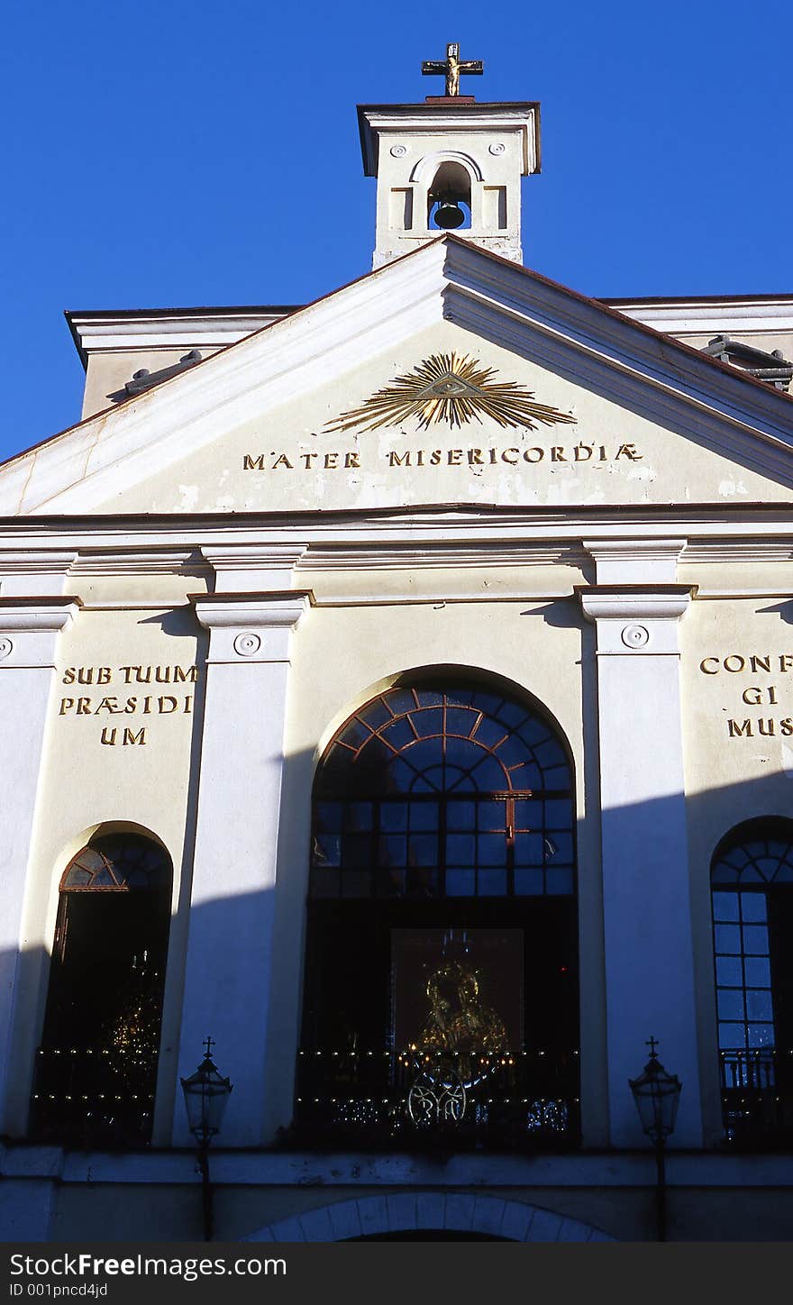 The Gate of Dawn and the Black Madonna in Vilnius in Lithuania