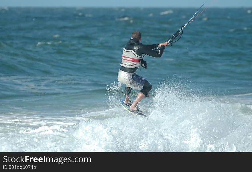 Kitesurfer. Kitesurfer