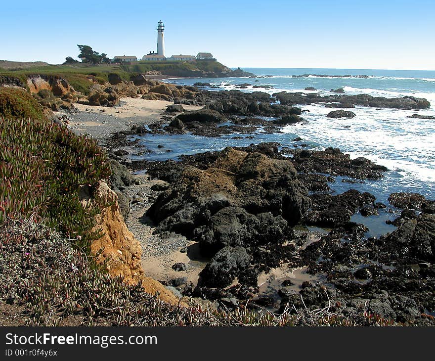 Pigeon Point lighthouse, California