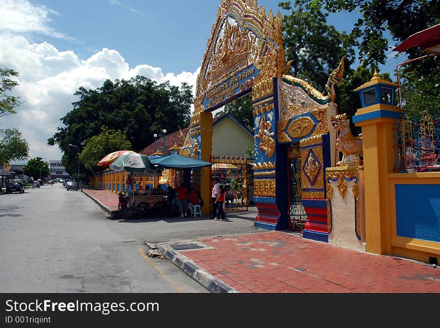 Burmese temple