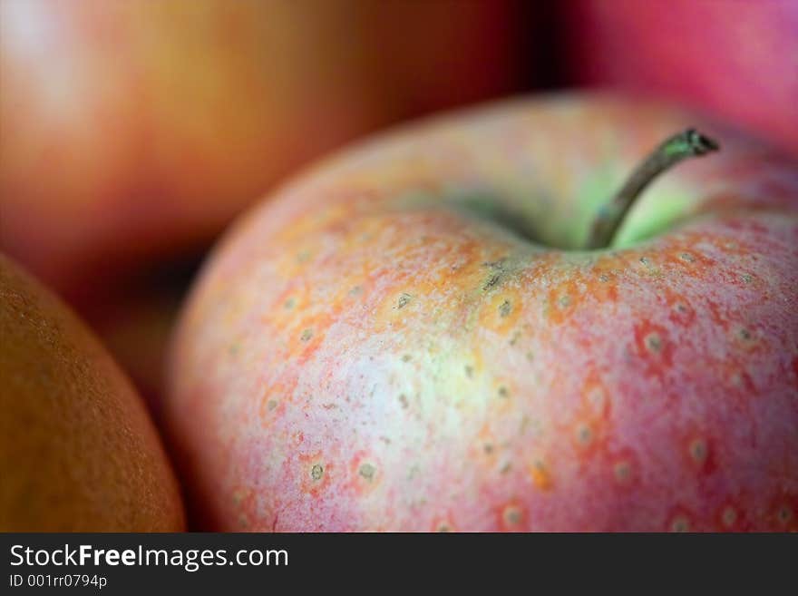 Apple With Shallow DOF