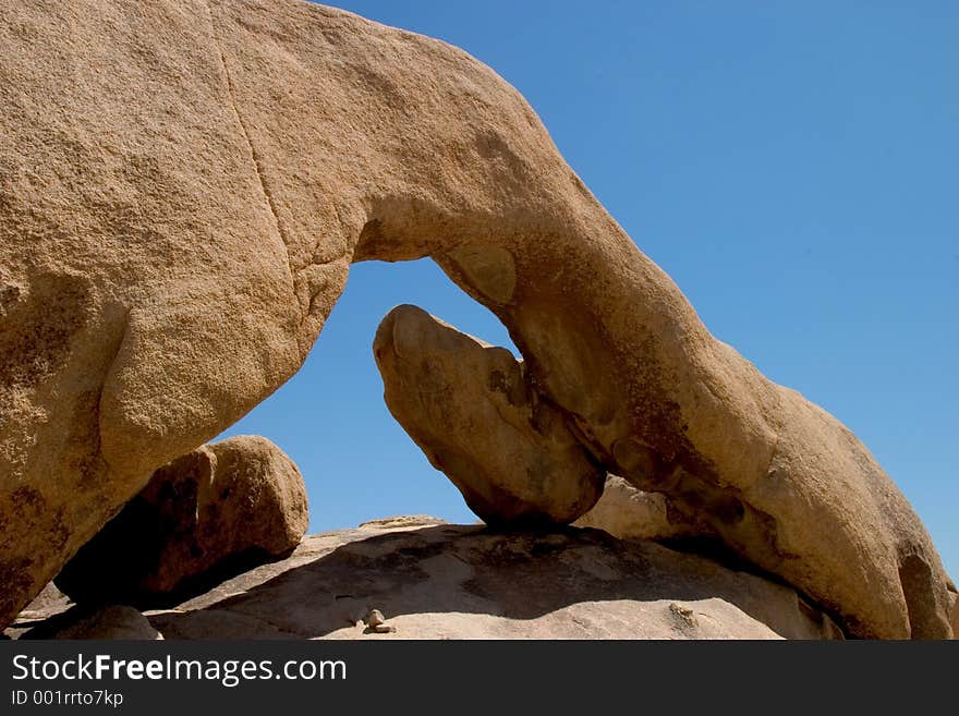 The Arch, Joshua Tree National Park, CA. The Arch, Joshua Tree National Park, CA