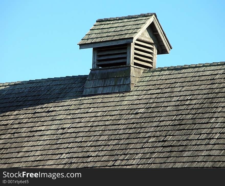 Wooden roof