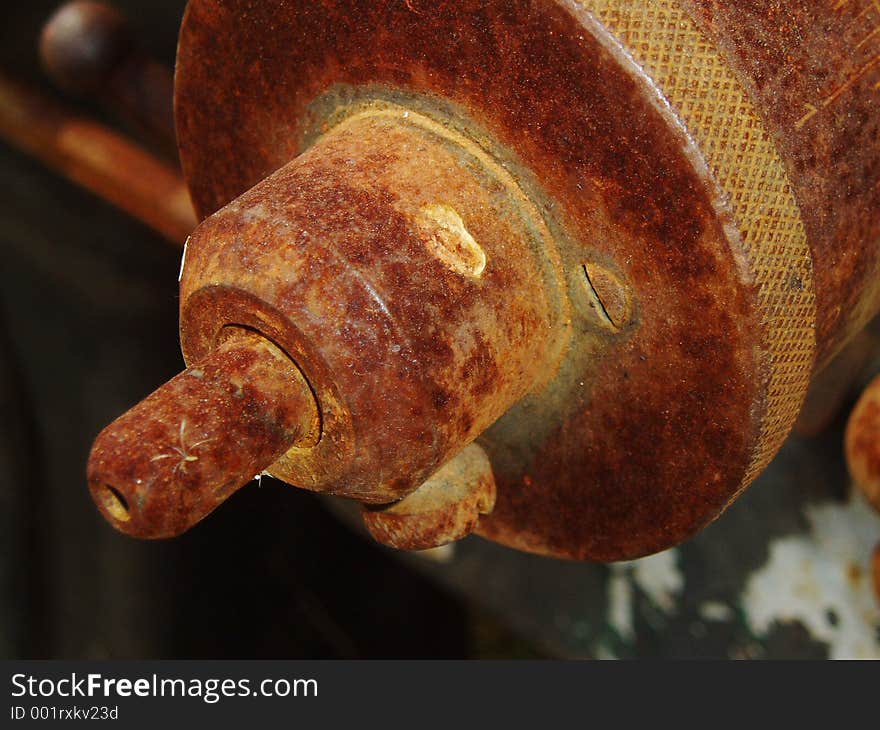 Rusty countryside machinery. Out of order. Rusty countryside machinery. Out of order.