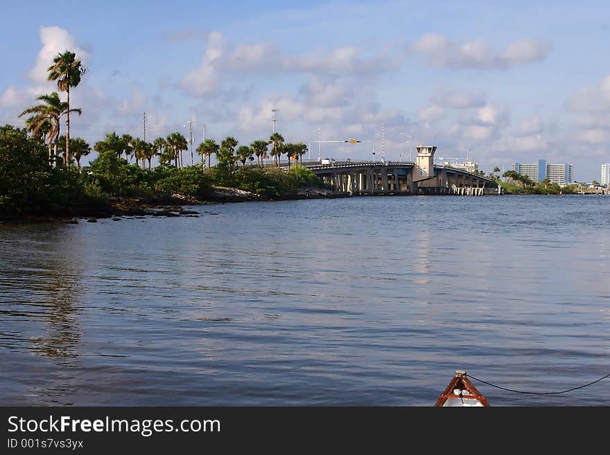 Madeira beach Florida bridge. Madeira beach Florida bridge