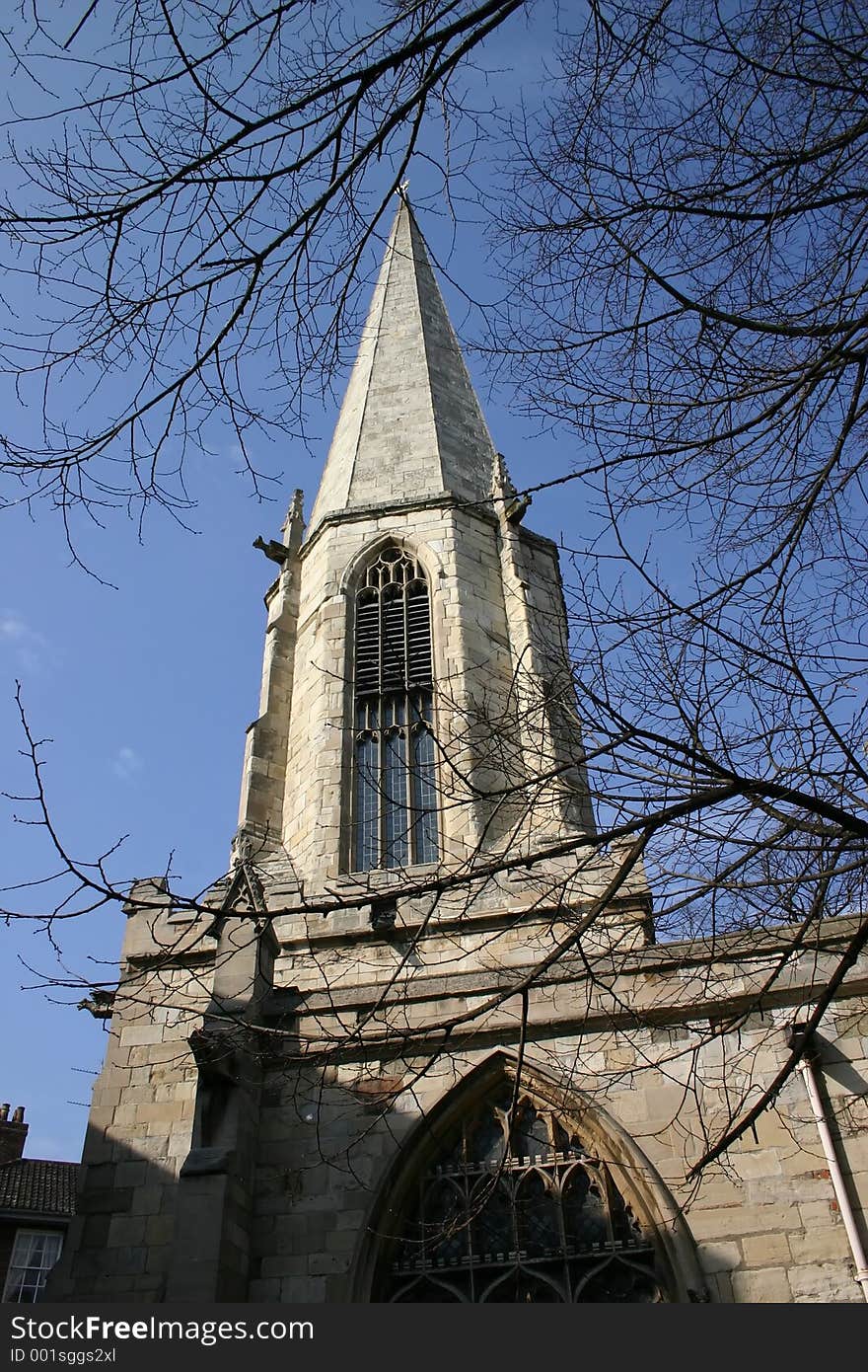 Church in Winter. Church in Winter