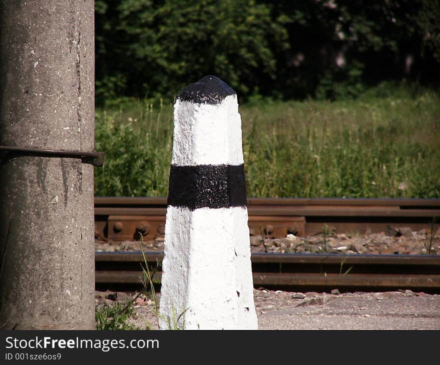 Railroad Post