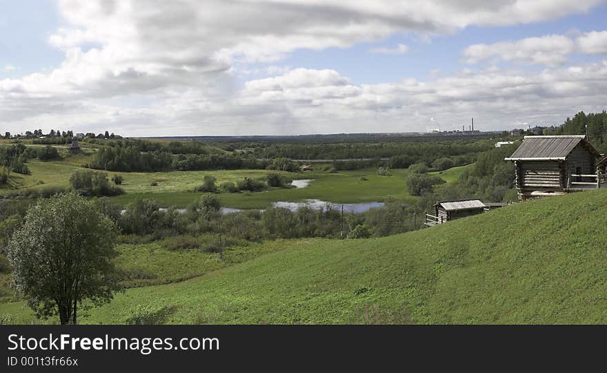 North village near Arkhangelsk