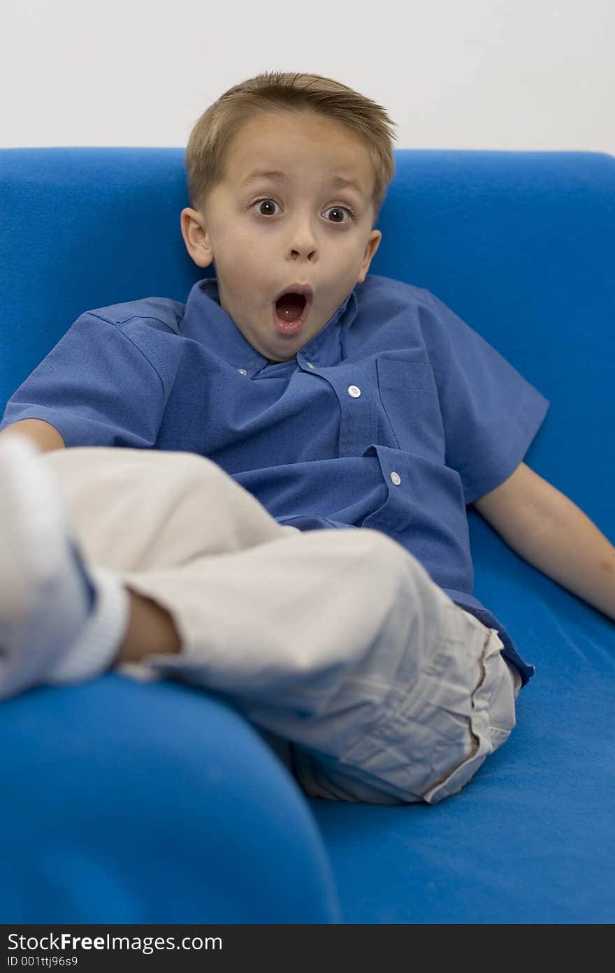 Boy on the couch