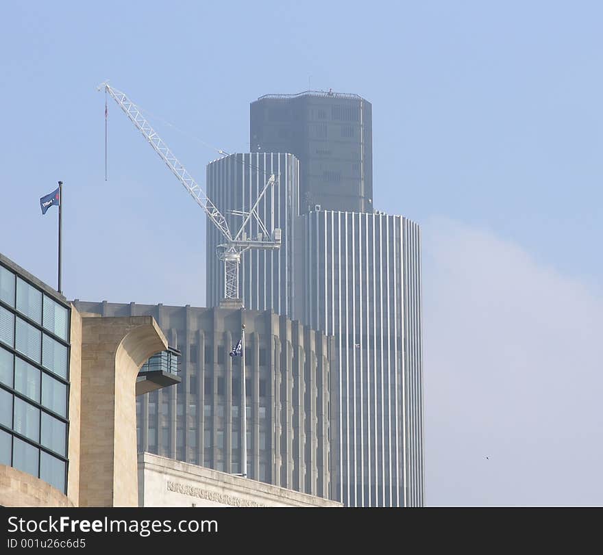 London city tower building. London city tower building