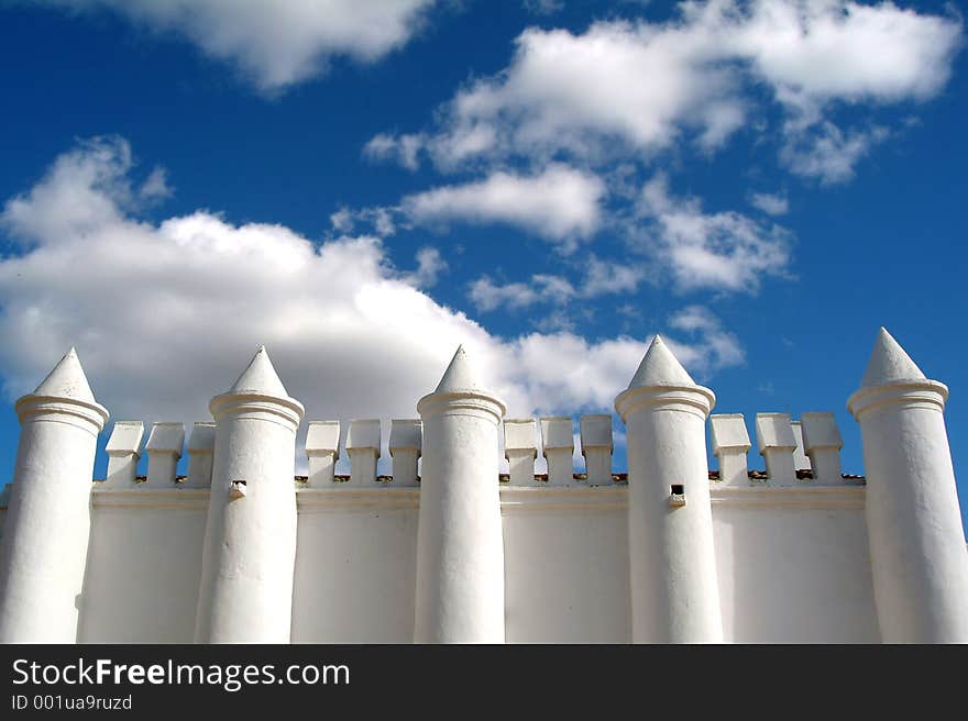 Withe castle portugal