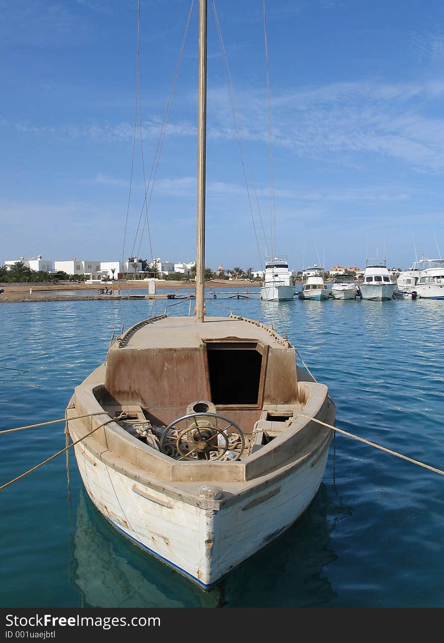 Old yacht