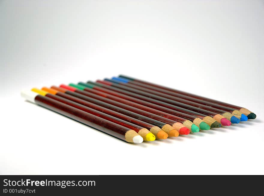 Pastel pencils. Pastel pencils.