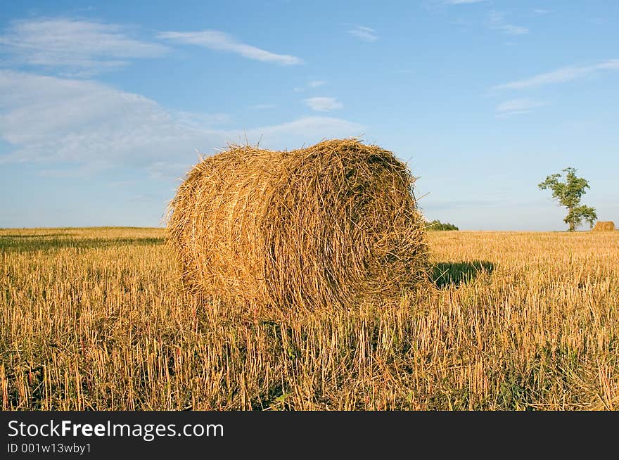 Hayrick, haystack