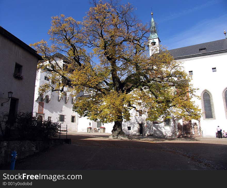 Salzburg castle church, Salzburg. Salzburg castle church, Salzburg