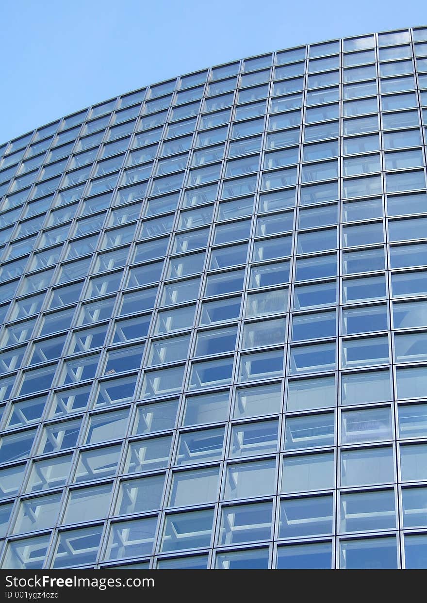 Blue corporate building pattern (vertical). Blue corporate building pattern (vertical)