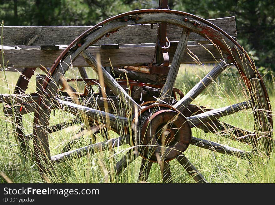 Covered wagon. Covered wagon