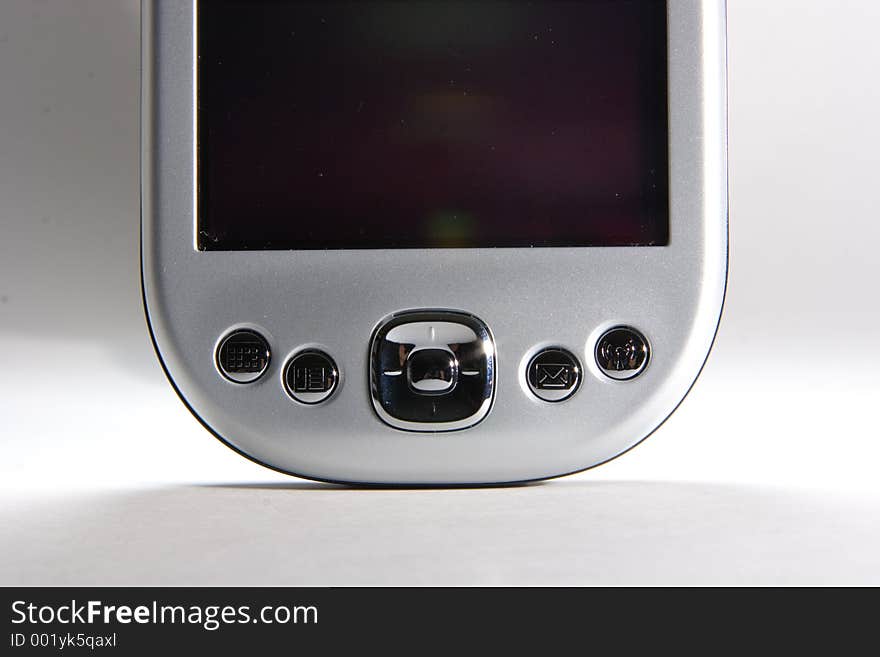 View of pocket pc. View of pocket pc