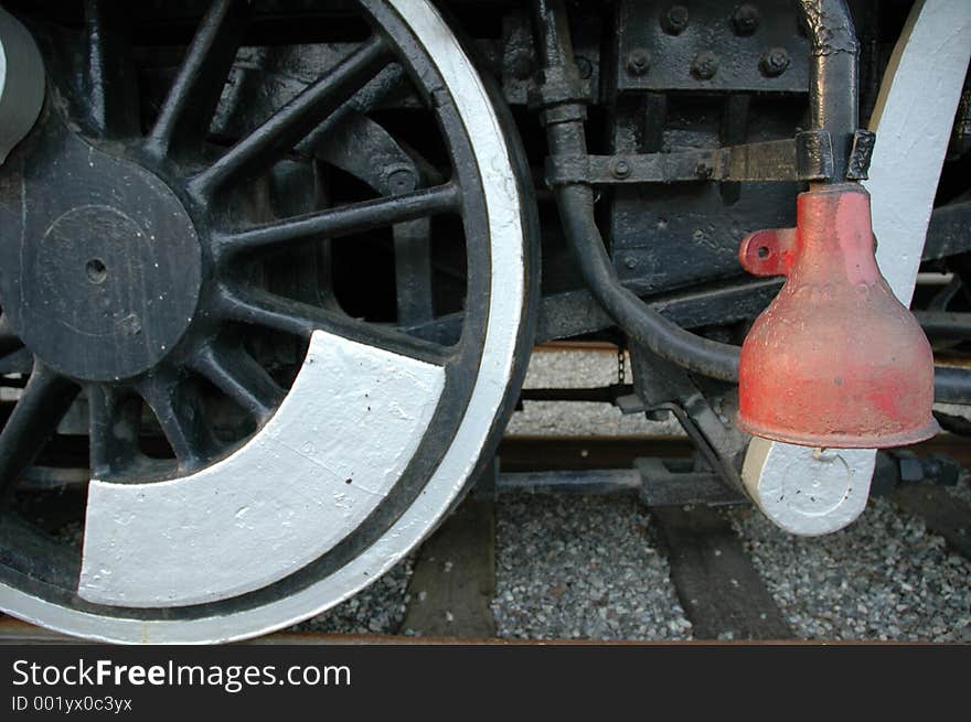 Train Wheel. Train Wheel