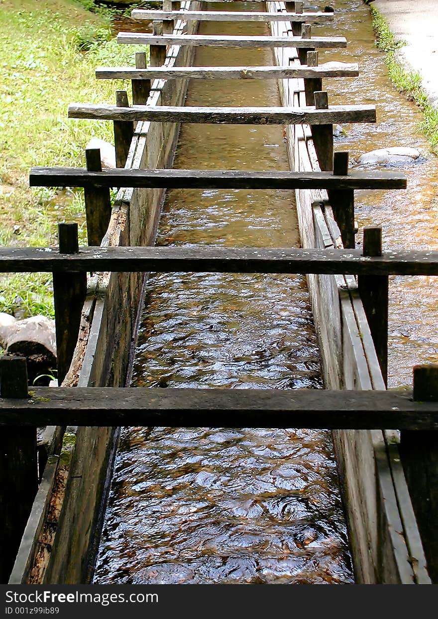 Water Flume. Water Flume