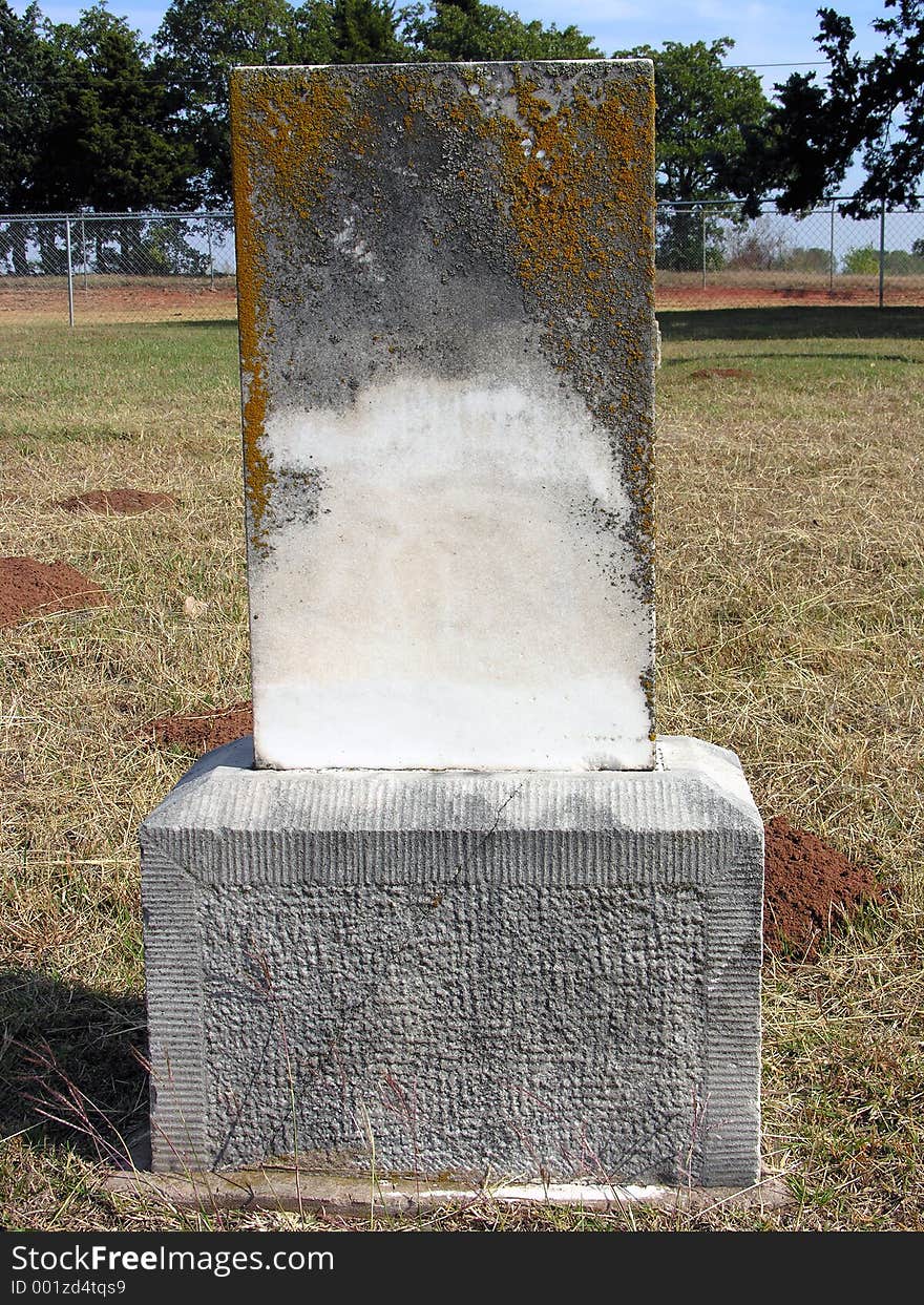 Turn Of The Century Tombstone II