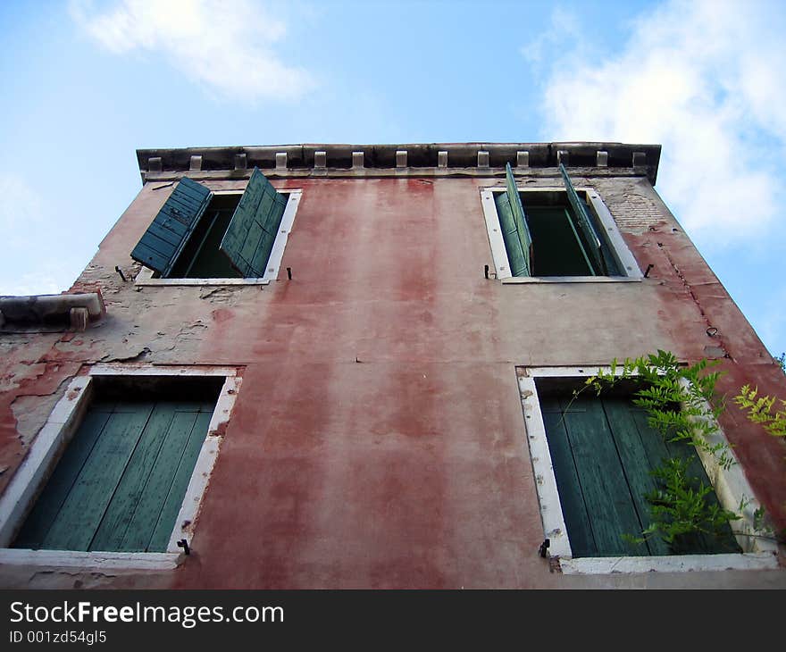 Venice detail 6 – Looking up