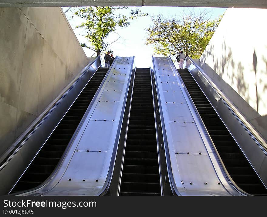 Metro Escalator