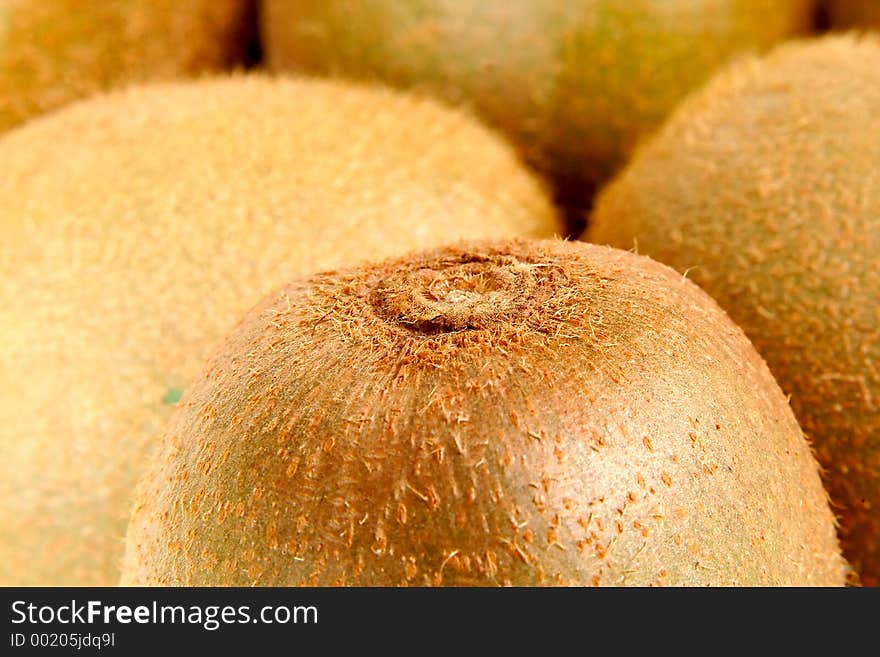 Kiwis close-up