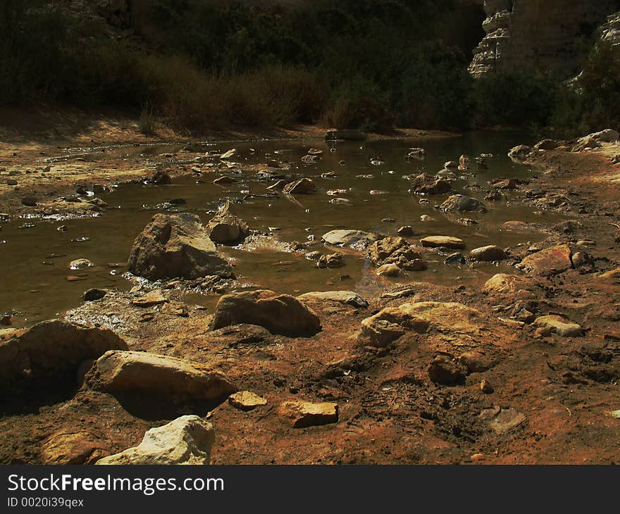 Nature Preserve Ein-Ovdat, Israel. Nature Preserve Ein-Ovdat, Israel