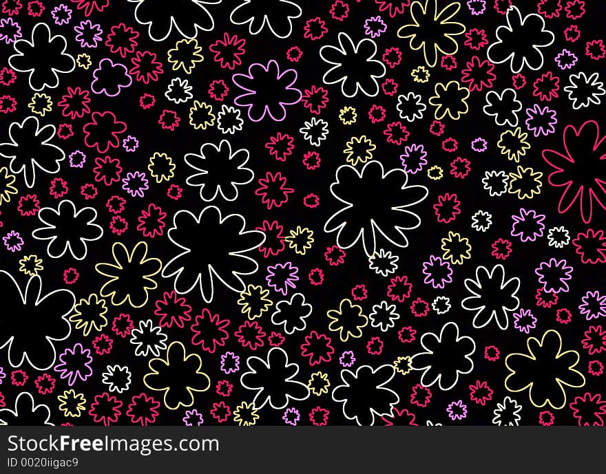 Flowered Design 9