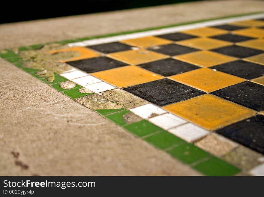 Broken Chess Table