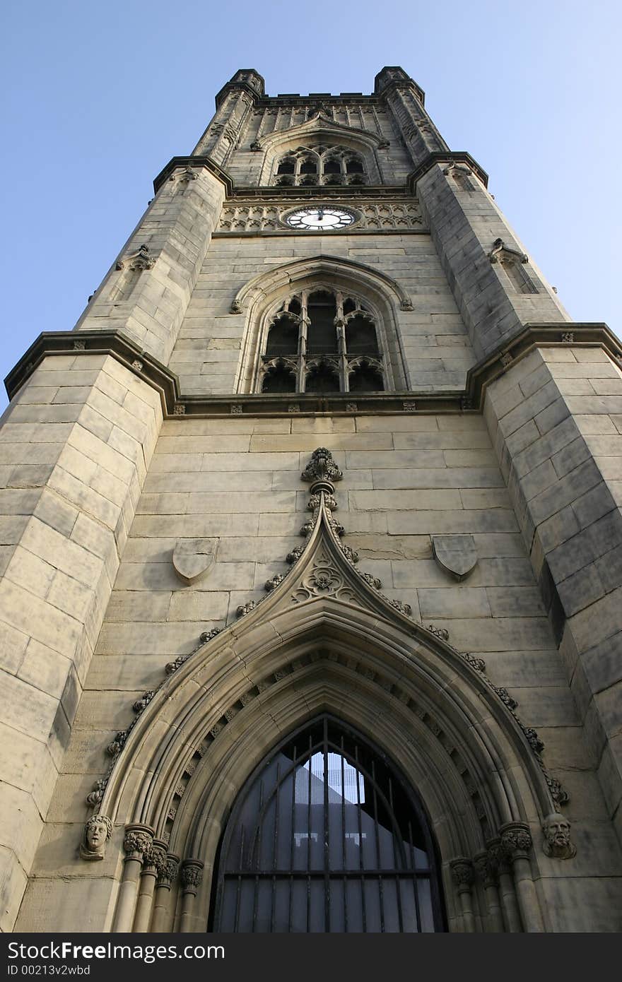 Bombed Out Liverpool Church Steeple