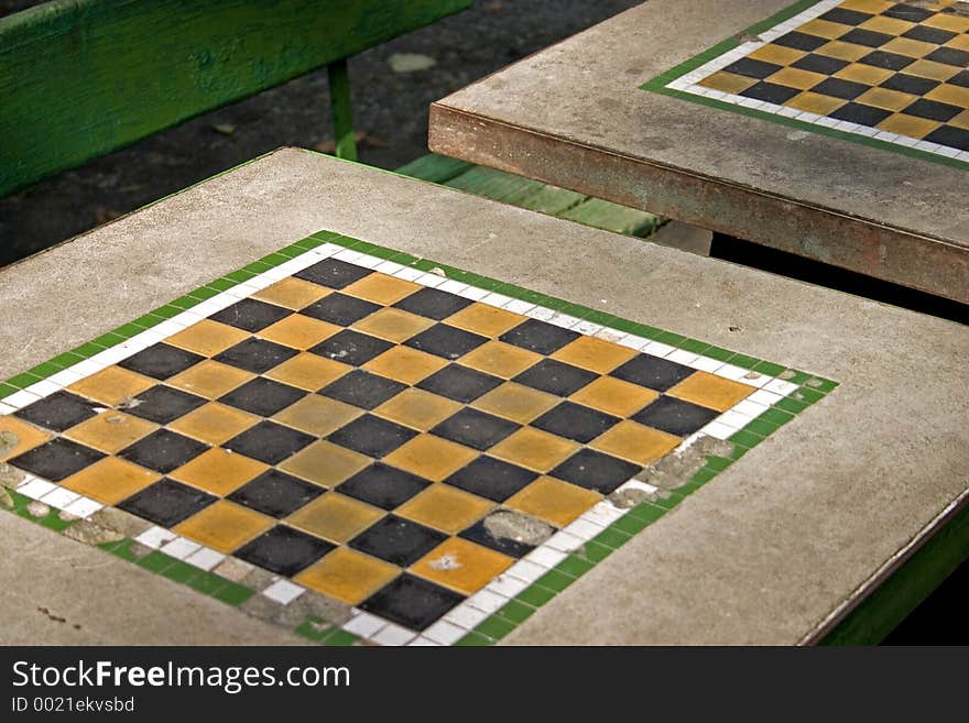 Park Chess Table