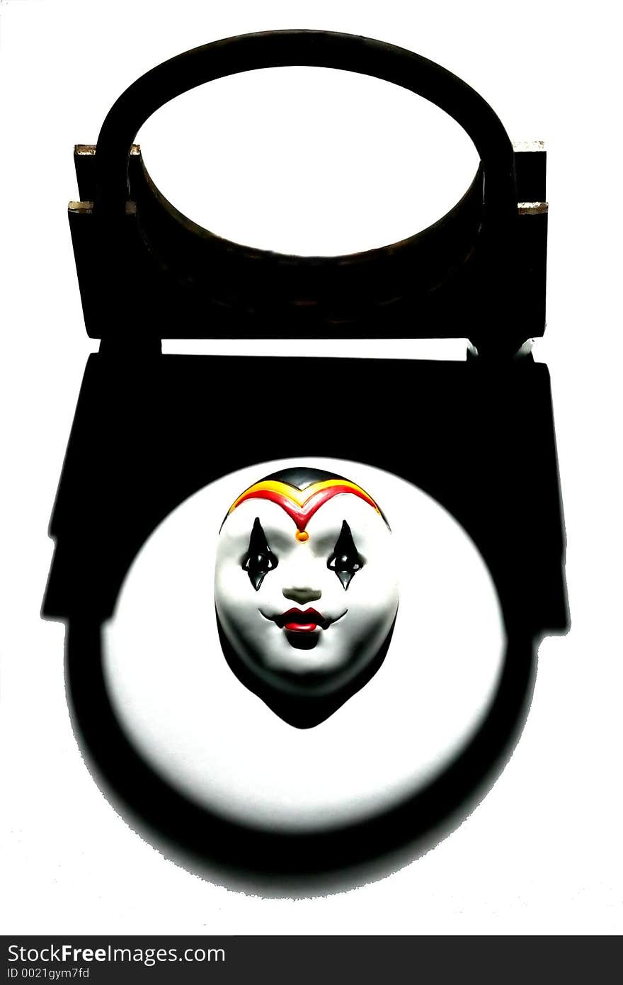 Abstract Clown Shadow