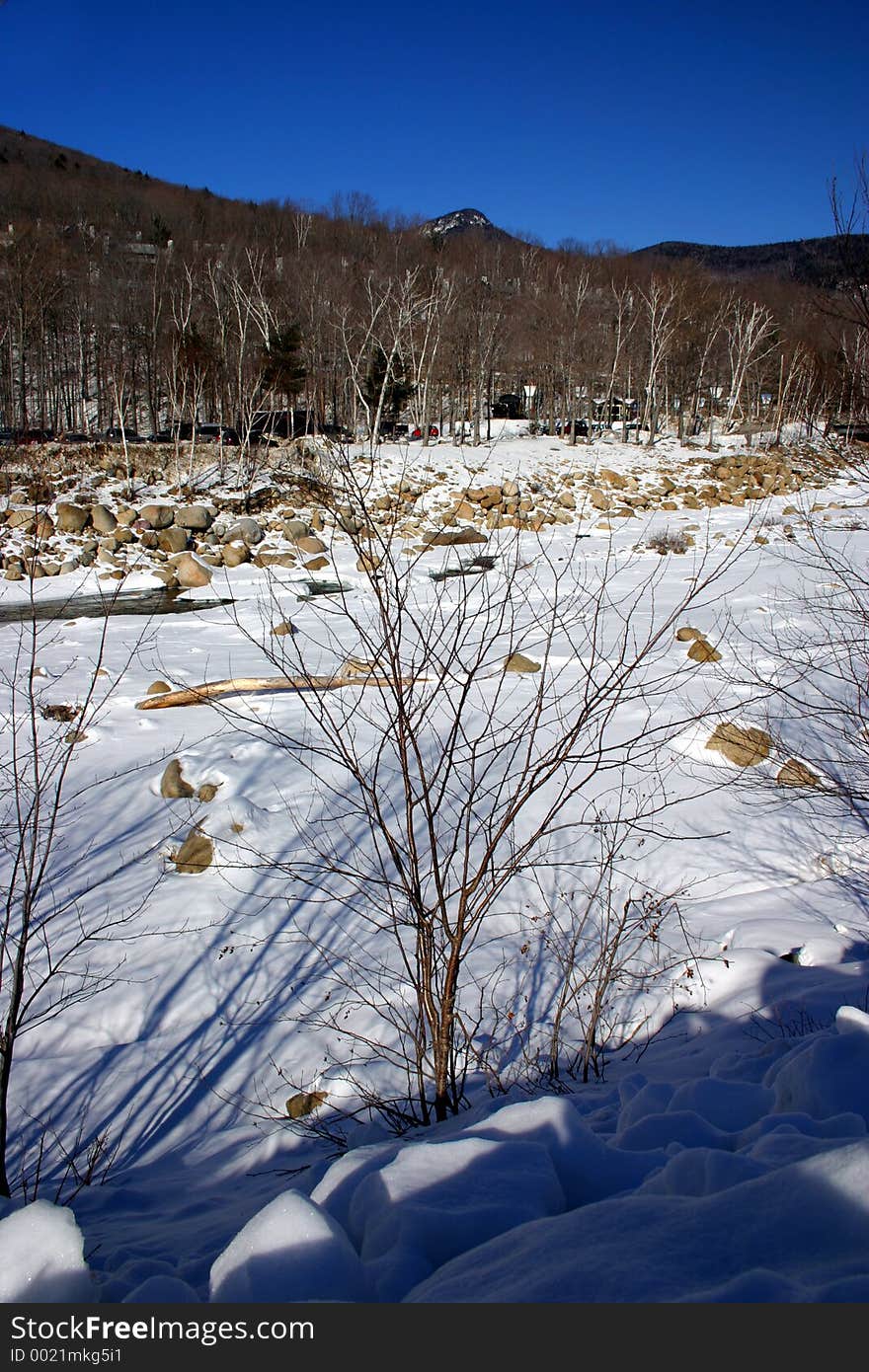Winter in New England, USA. Winter in New England, USA