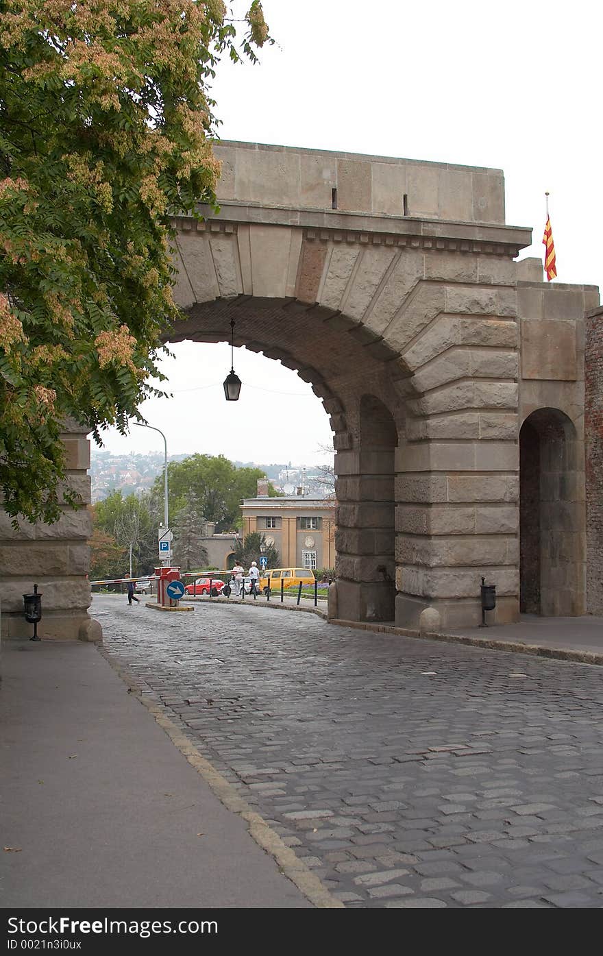 Wein Gate. Hungary, Budapest. Wein Gate. Hungary, Budapest.