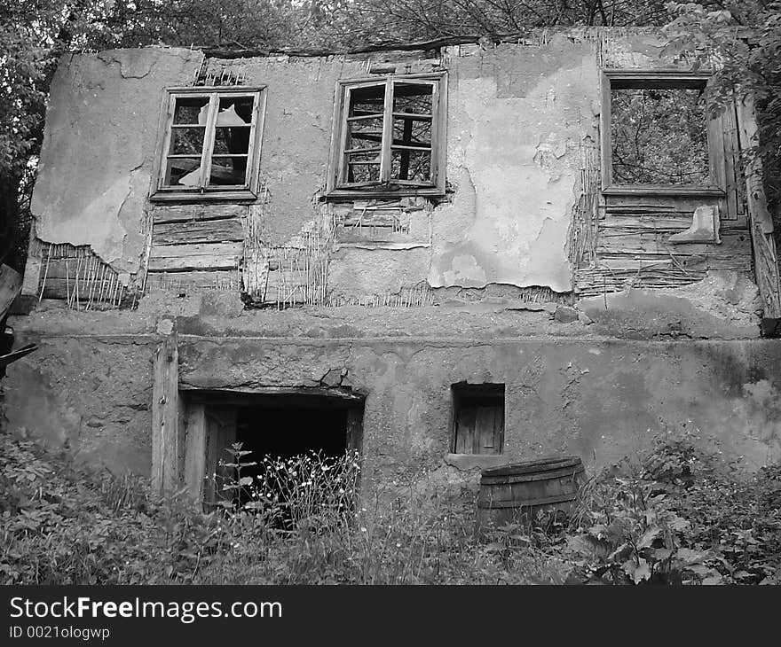 Abandoned house in Transylvania