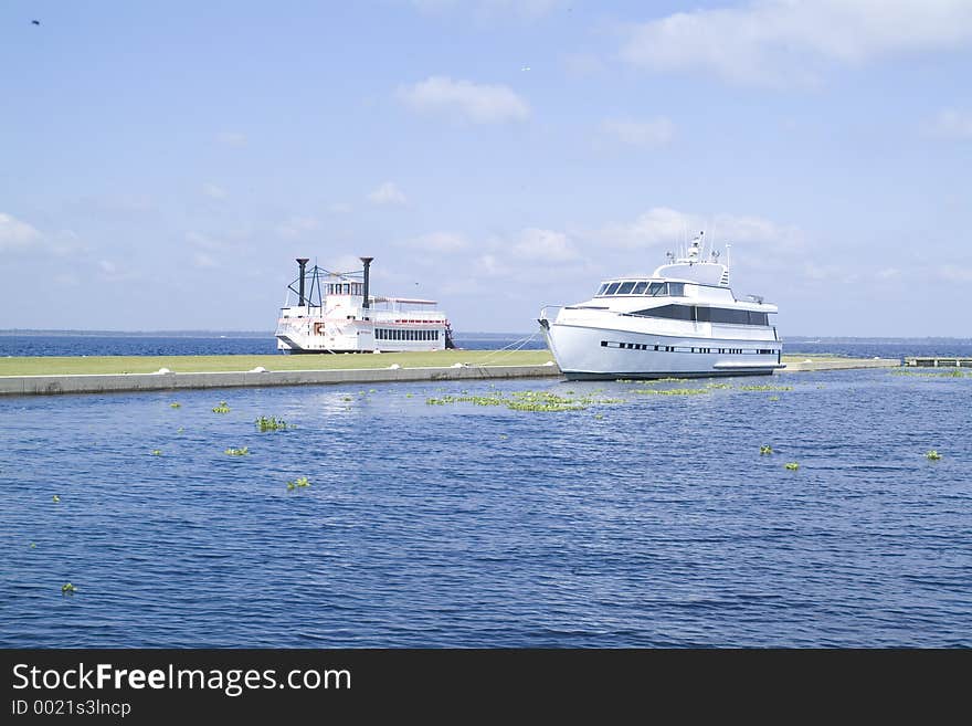 boats on st. john s river