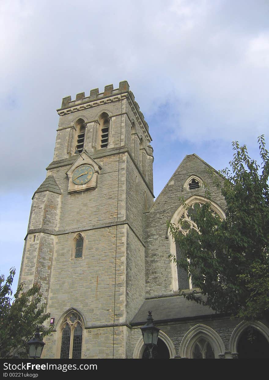 Old Church in South Devon. Old Church in South Devon