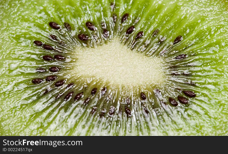 Kiwi closeup