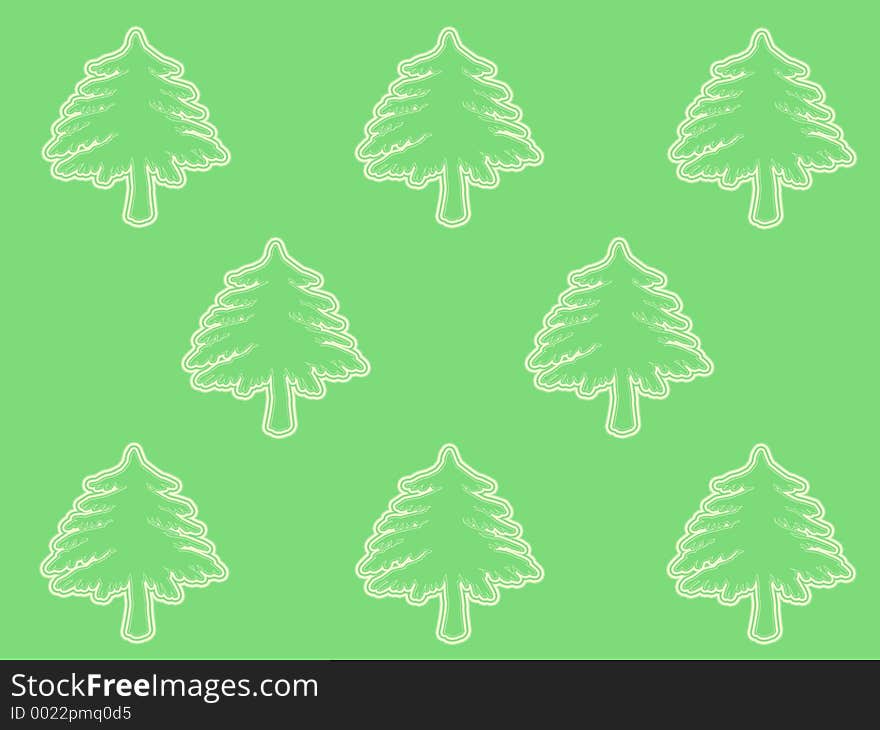 Christmas tree pattern