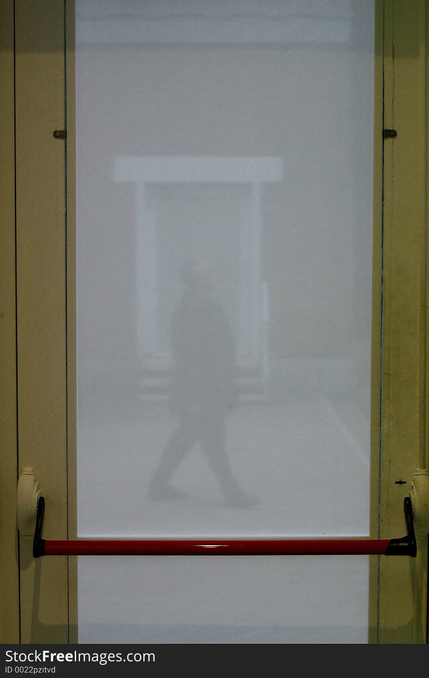 Transparency door