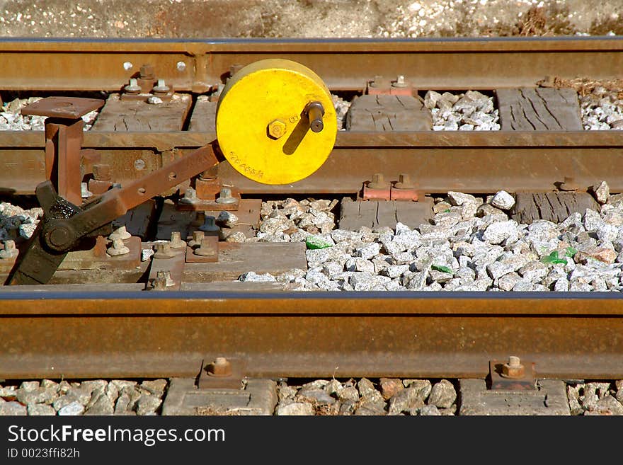 Shunting Switch of Railway