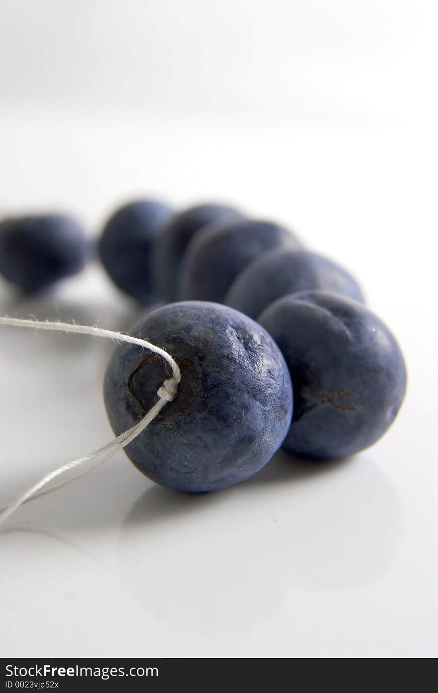 Blueberries On A String