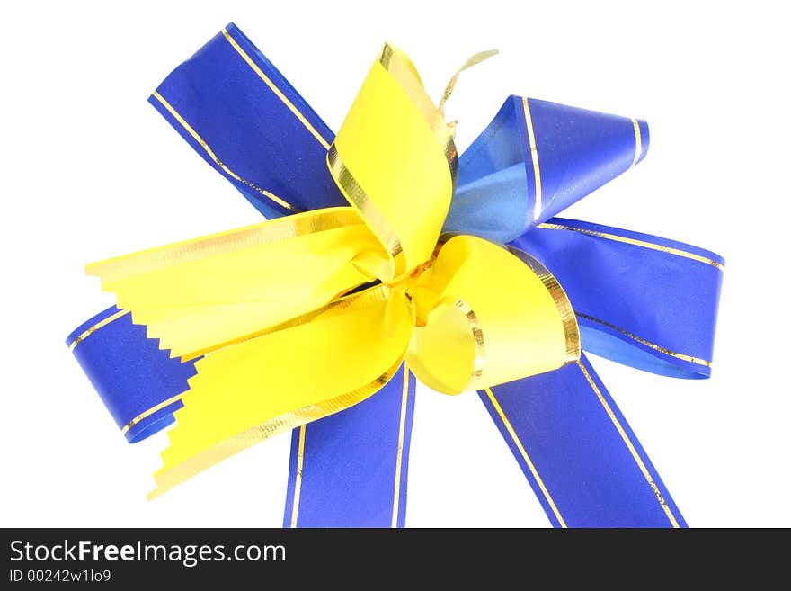 Ribbon - isolated #3, pure white background