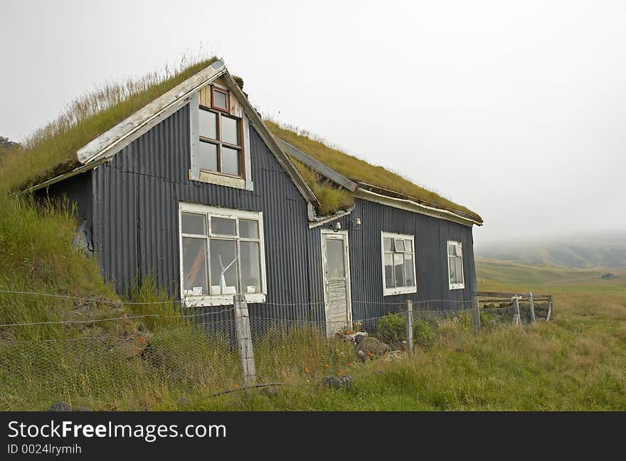 Icelandic old house